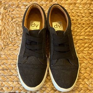 Dolce Vita black canvas sneakers